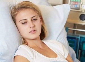 Осложнение кисты яичника: перекрут ножки Осложнение кисты яичника: перекрут ножки