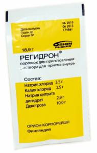 Регидрон: от чего помогает препарат Регидрон: от чего помогает препарат