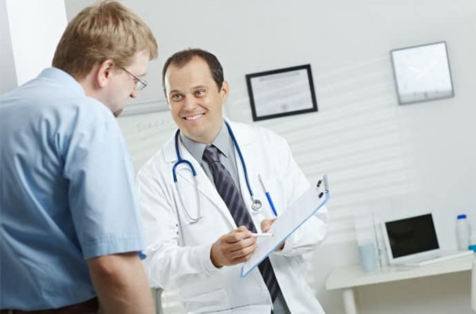 Посещение доктора при гастрите