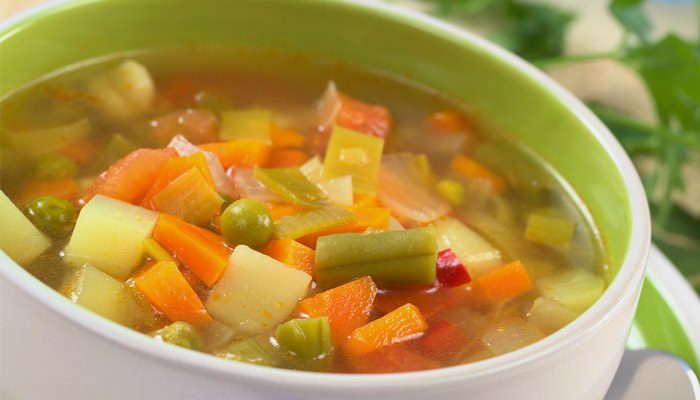Диетический овощной суп Диетический овощной суп