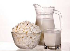 Творог и молоко при диете